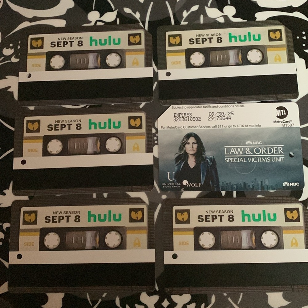 Hulu's Wu-Tang Metrocard - Wu Tang - With Bonus C… - image 2